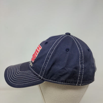 Bass Pro Shops American Flag Slideback Hat Blue One Size Embroidered