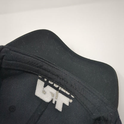 R+L Carriers Racing Slideback Hat Black One Size Adjustable Embroidered Idegy