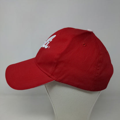 Stoli Vodka Men's Strapback Hat Red Adjustable Embroidered Logo Beer