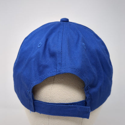 Larry's French Market Strapback Hat Blue One Size Adjustable Otto