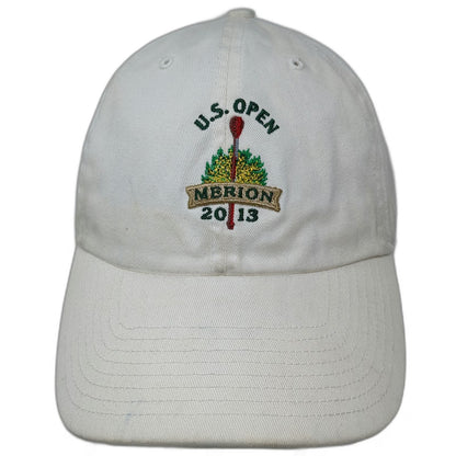 '47 Brand Baseball Cap White M Hat 2013 U.S. Open Merion Golf Club American Flag