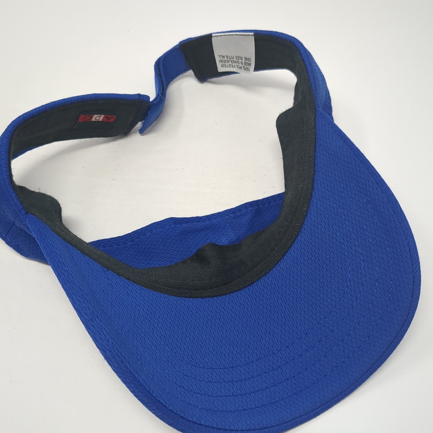 Unbranded Strapback Sun Visor Hat Blue OS Adjustable Lightweight Embroidered