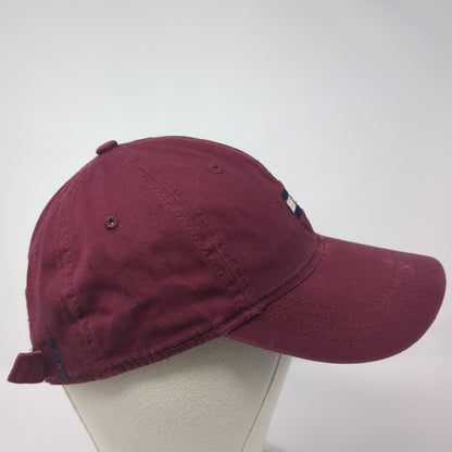 Tommy Hilfiger Logo Slideback Hat Red One Size Embroidered Outdoor