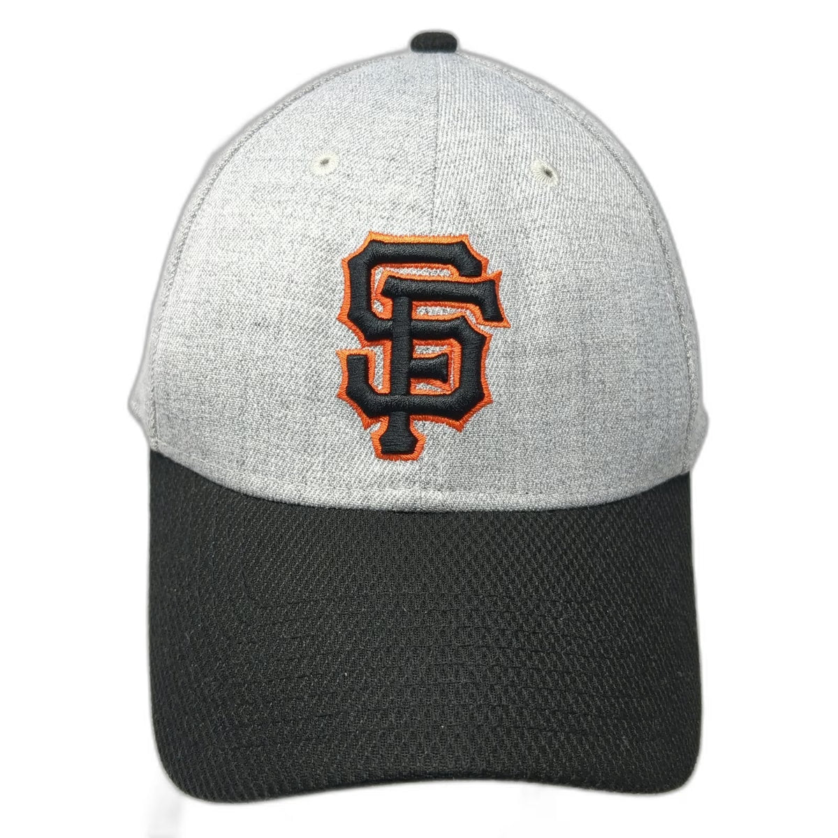 San Francisco Giants MLB New Era Gray Black Orange L Baseball Cap Hat 39THIRTY