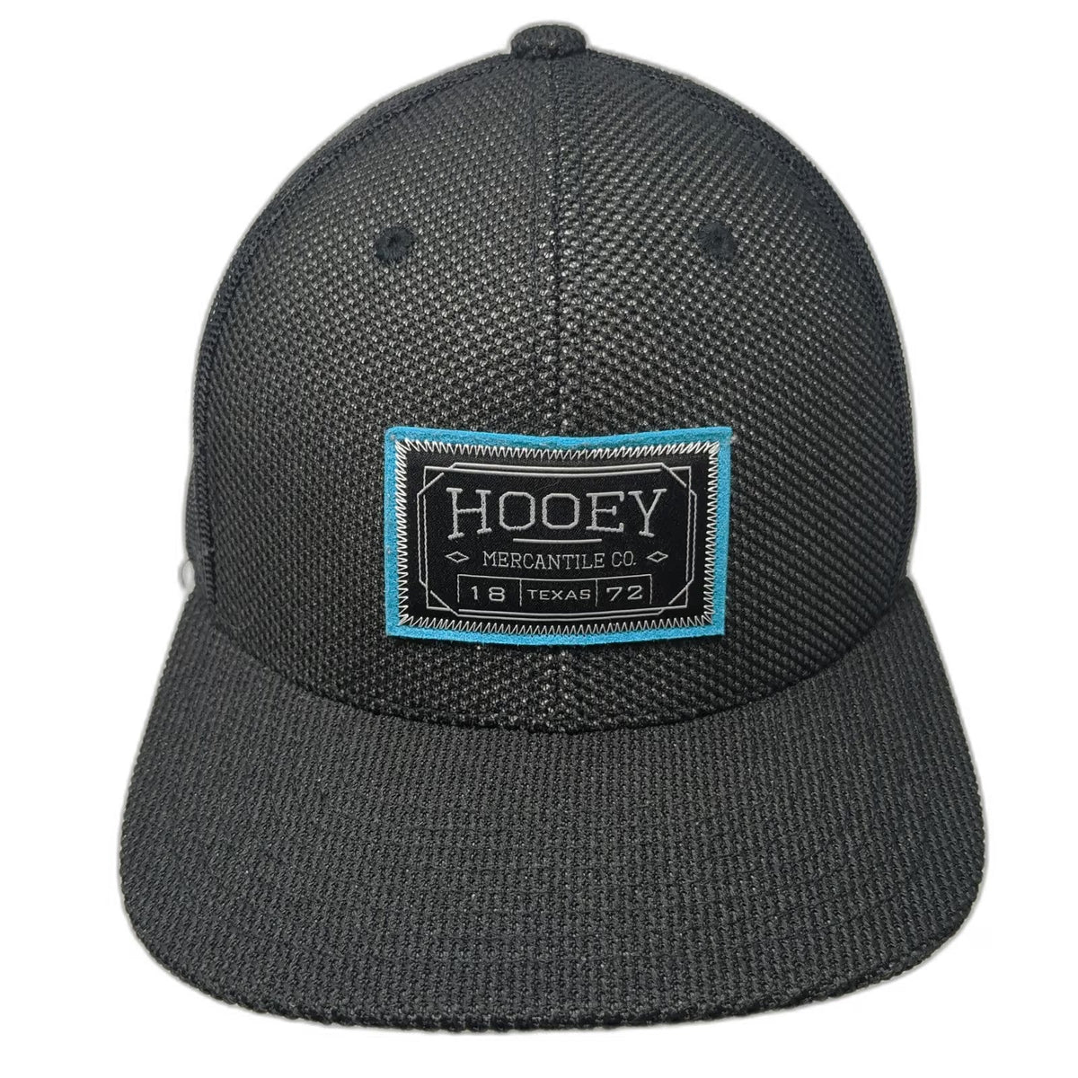 Hooey Trucker Hat Black One Size Snapback Mesh Back Texas Mercantile Patch