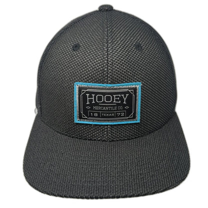 Hooey Trucker Hat Black One Size Snapback Mesh Back Texas Mercantile Patch