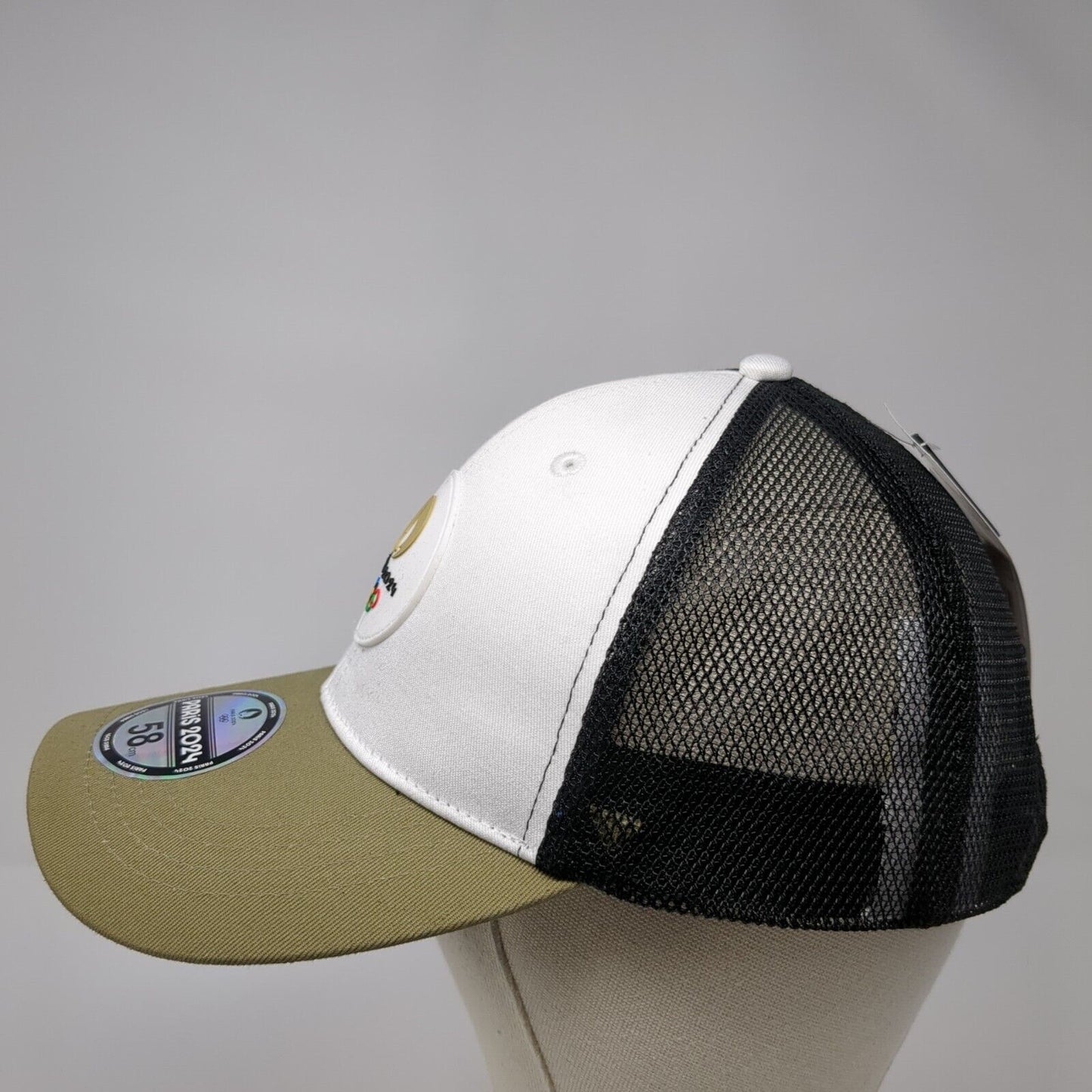 Paris 2024 Olympics Snapback Trucker Hat Multi 58cm Mesh Back W/Tags