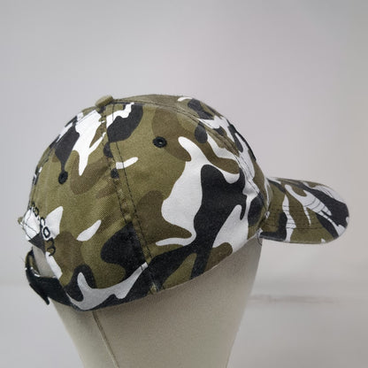 O'Reilly Auto Parts Baseball Cap Green Camo One Size Strapback Hat Corporate