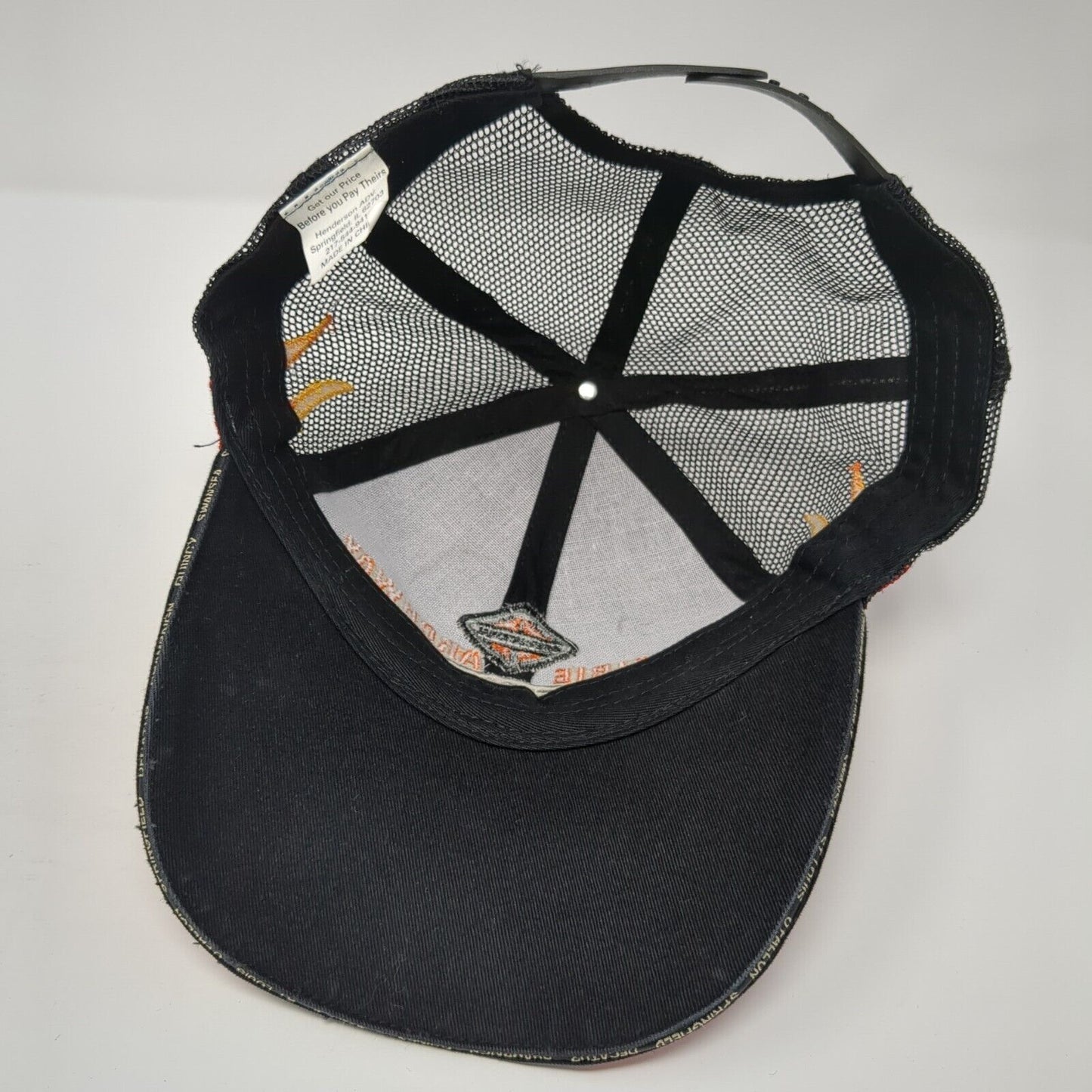 Prairie Archway International Trucks Snapback Trucker Hat Black OS Adjustable