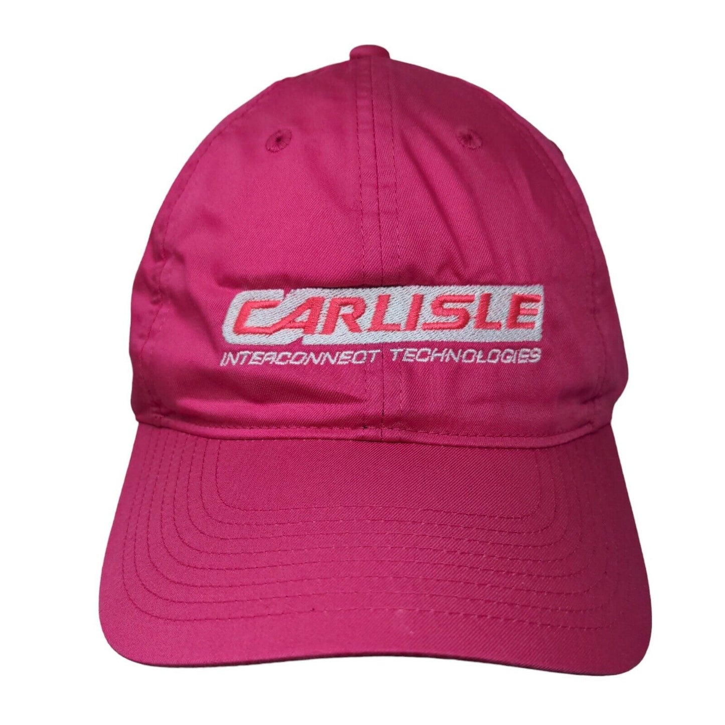 Carlisle Slideback Hat Pink OSFM Embroidered Nike Heritage86 Dri-Fit