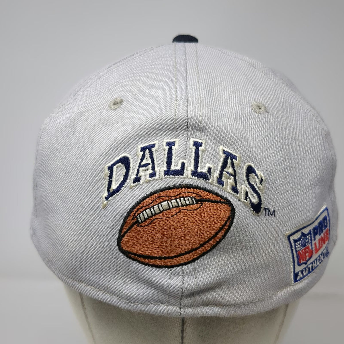 Dallas Cowboys NFL Sports Specialties Cap Gray Blue 7 3/8 Pro Line Hat Vintage
