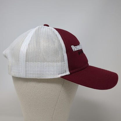 Cap America Trucker Hat Red White One Size Mesh Back Snapback Rehab Authority