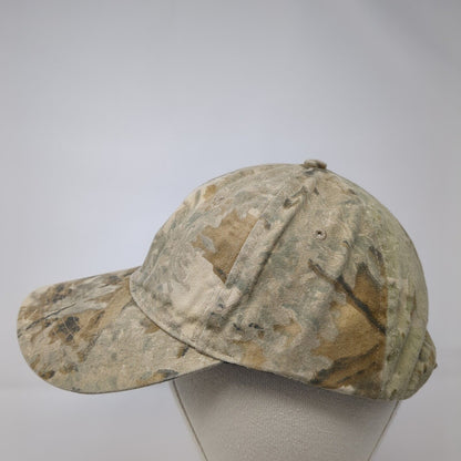 Unbranded Snapback Hat Camouflage One Size Adjustable Vented Holes Blank
