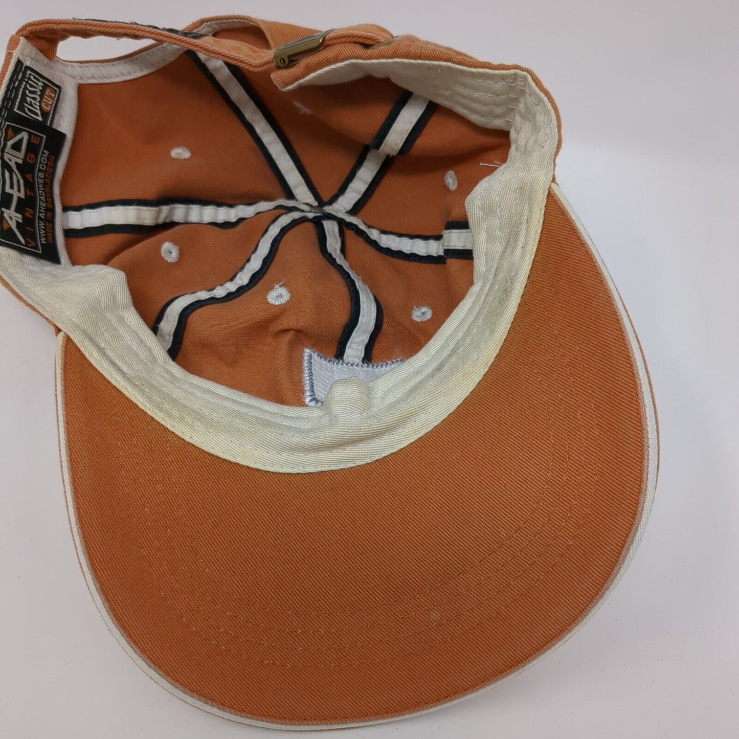Pinecrest Golf Course Slideback Hat Orange One Size Classic Cut Ahead