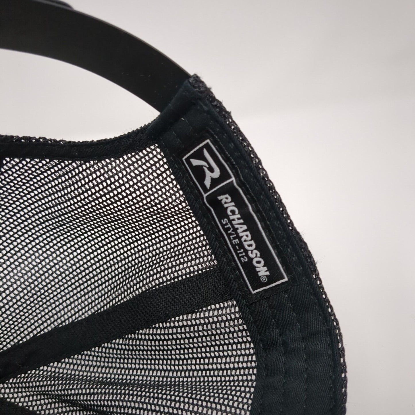 Stoltz Snapback 112 Trucker Hat Gray One Size Adjustable Mesh Back Richardson