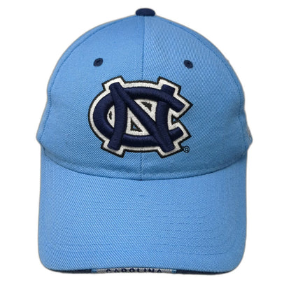 North Carolina Tar Heels NCAA Zephyr Blue Hat One Size Strapback Wool Blend OS