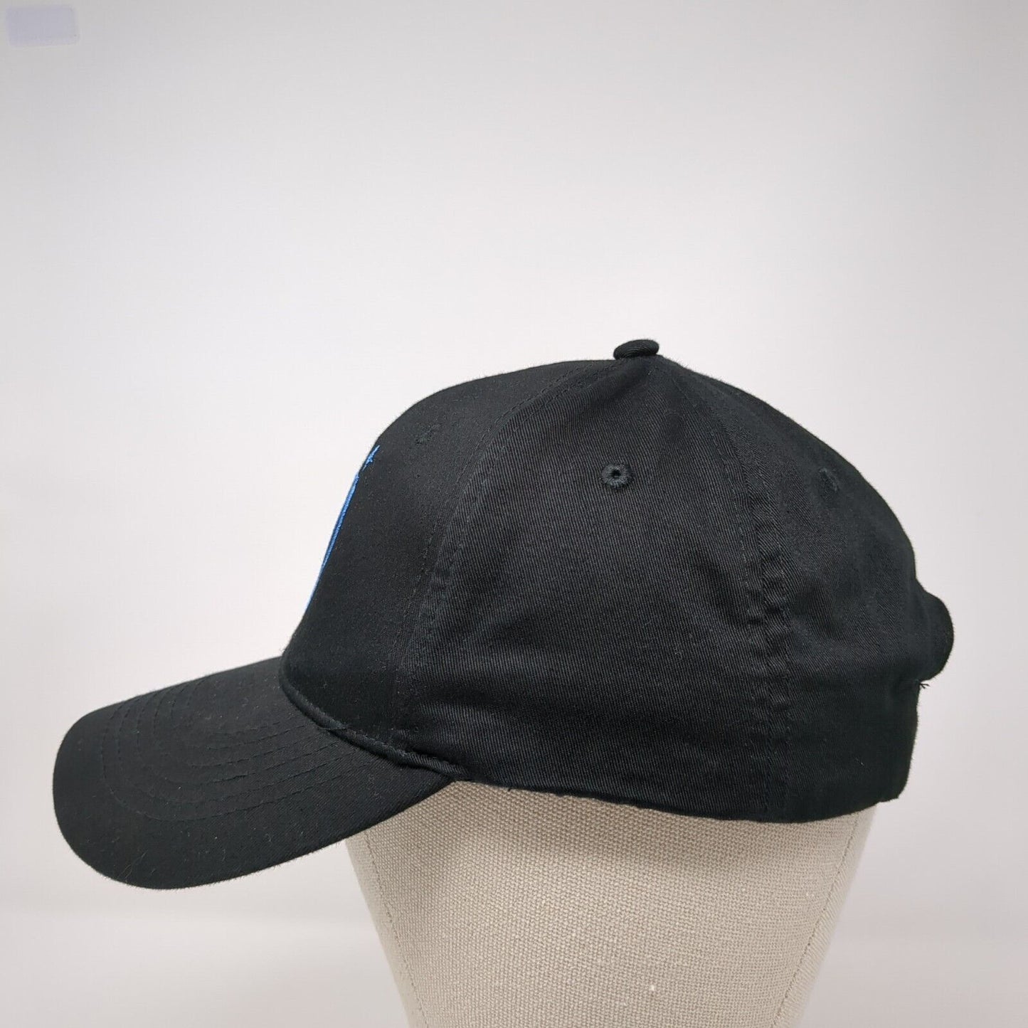 Life Surge Snapback Hat Black One Size Embroidered Logo Adjustable