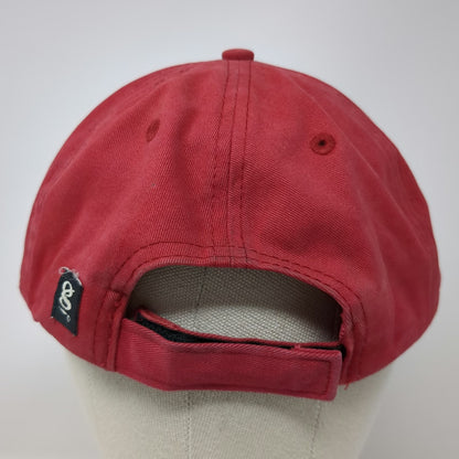 Baseball Hall of Fame Cap Red One Size Cooperstown NY 1939 Strapback Hat Logo