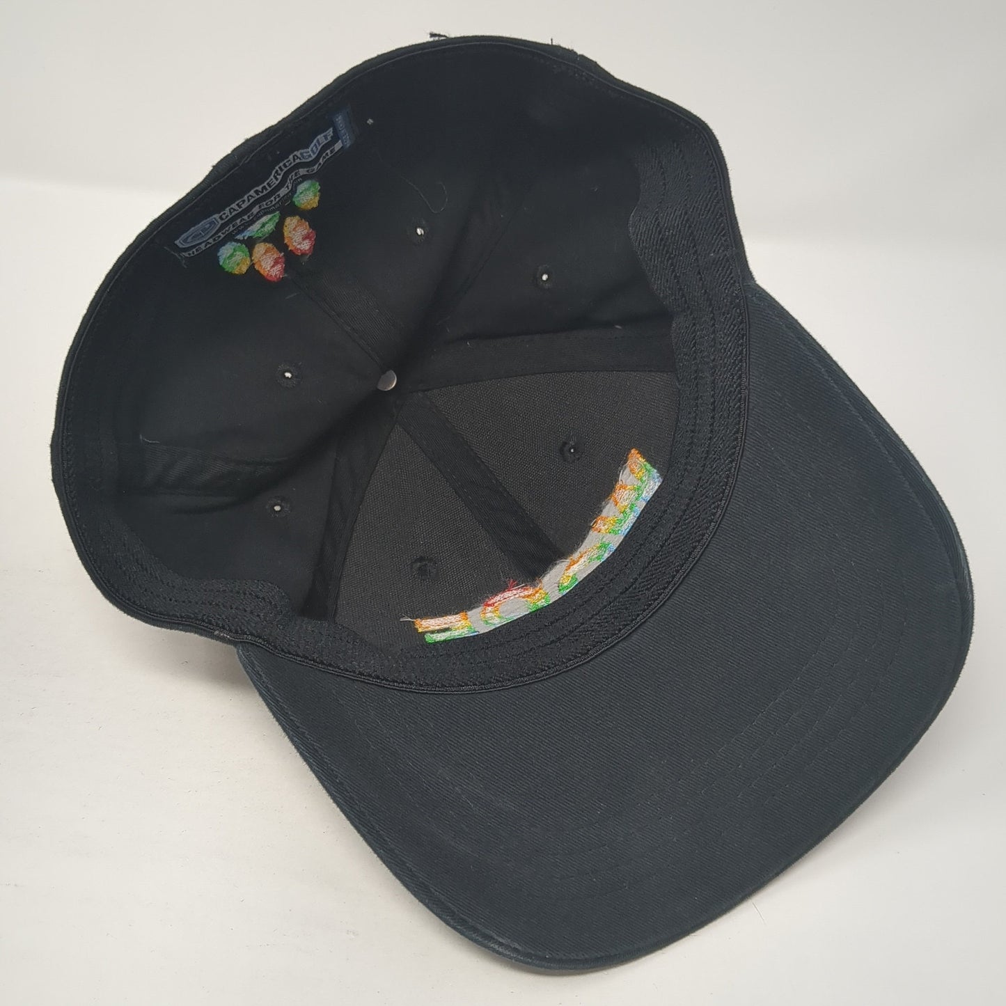 Woof Stray Rescue of St. Louis Fitted Hat Black Medium Cap America
