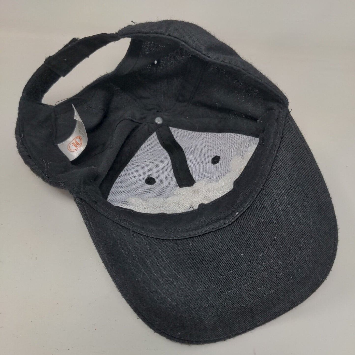 Daisy Strapback Hat Black One Size Adjustable 6 Panel Wonder Nation