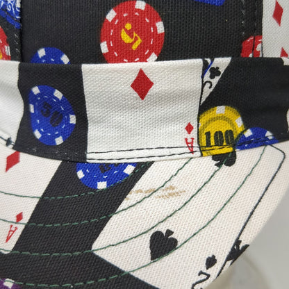 Kromer Baseball Cap Black Casino Poker Chips Playing Cards Dice Gambling Hat 7
