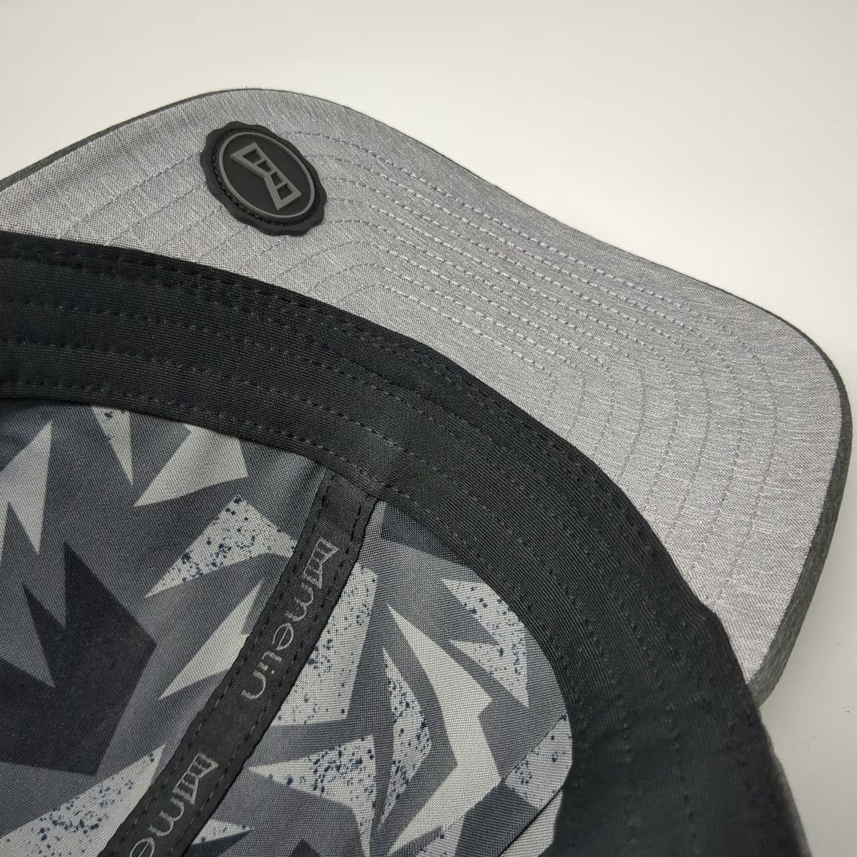 Melin Trucker Hat Gray One Size Hydro A-Game Perforated Performance Snapback