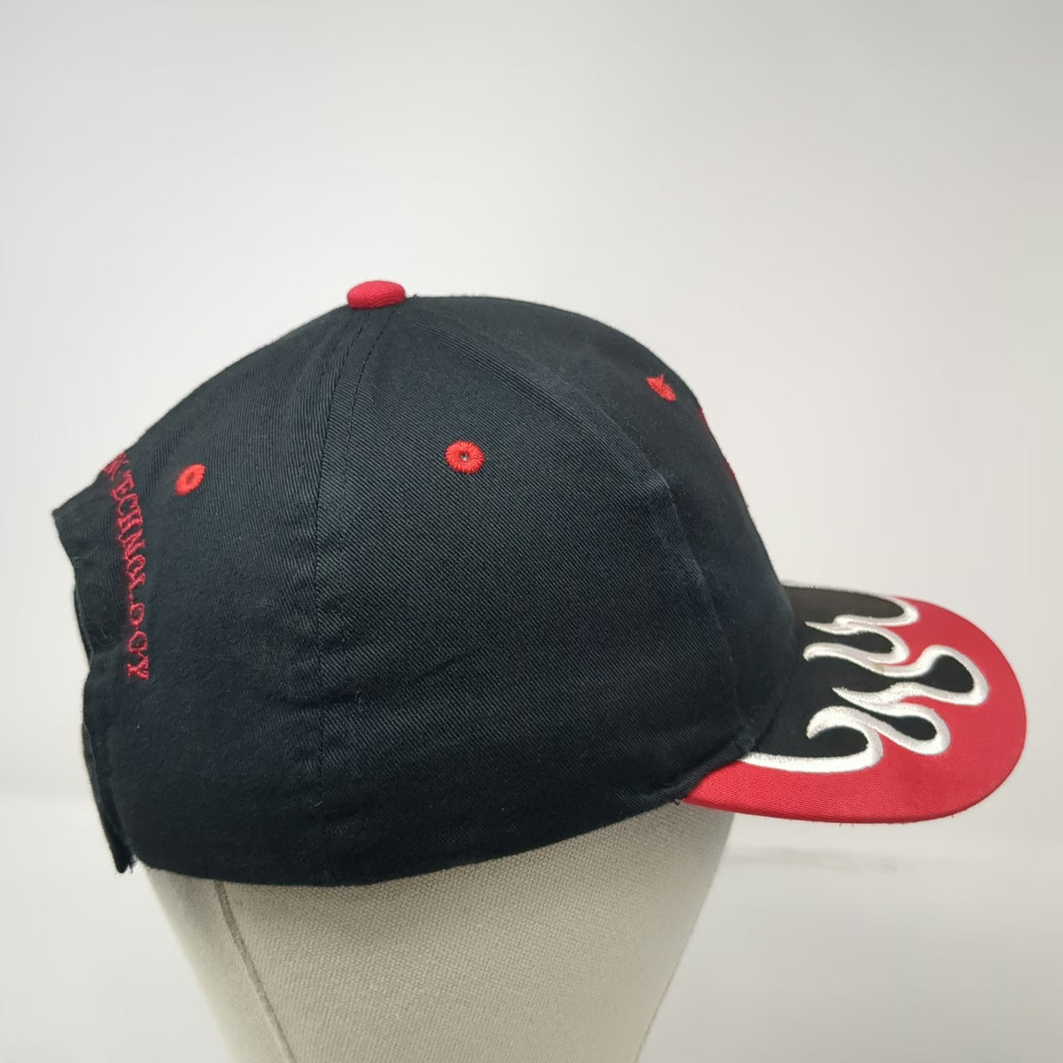 OTTO Baseball Cap Black One Size Rosenbauer Firefighting Technology Flames Hat
