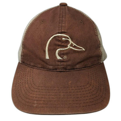 Outdoor Cap Baseball Cap Brown One Size Ducks Unlimited Logo Mesh Back Hat