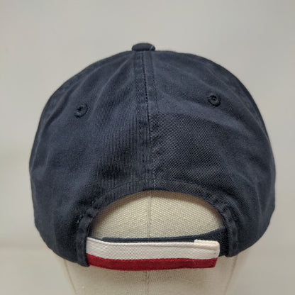 Nationals Skull Strapback Hat Blue One Size Embroidered Port Authority