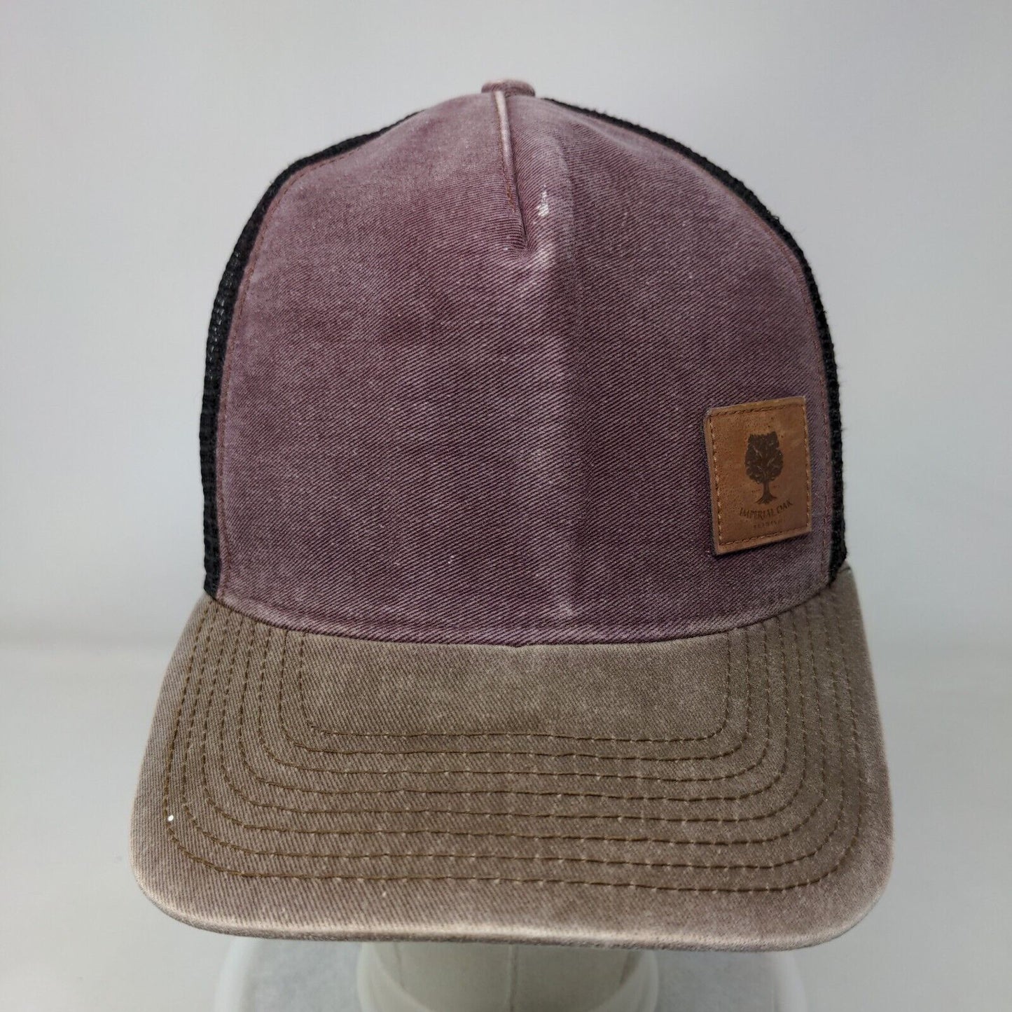 Imperial Oak Snapback Trucker Hat Multicolor One Size Patch Mesh Back Legacy