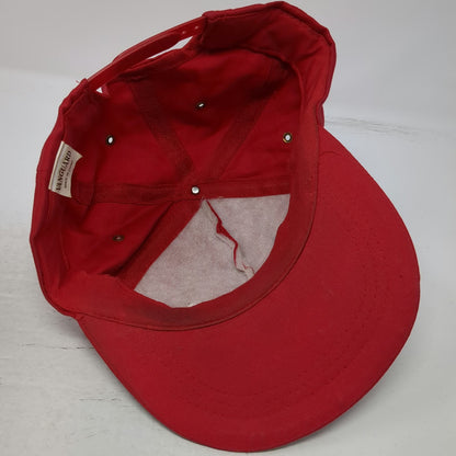 Vanguard 5 Panel Red Marlboro Racing Team 92 Formula 1 Car Snapback Hat Vintage