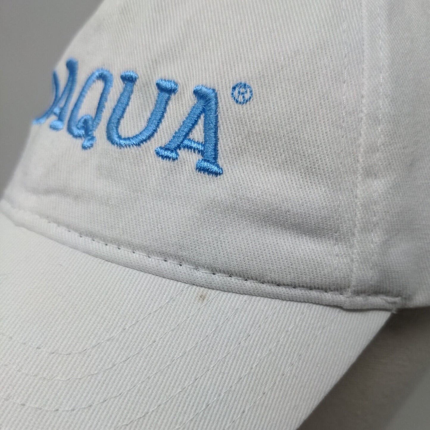 Coaqua Slideback Hat White One Size Adjustable Embroidered Fersten Worldwide