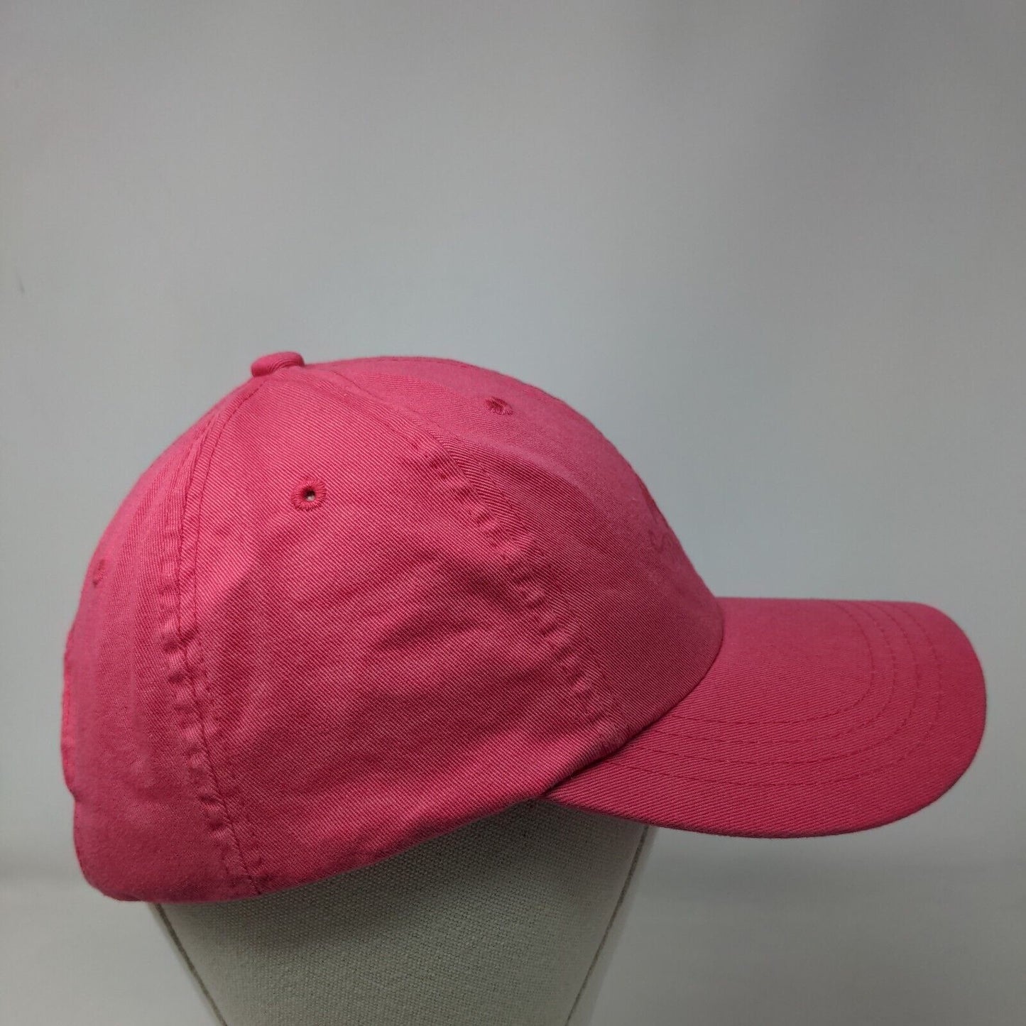 Ford Adult Slideback Hat Pink Size S/M Adjustable Vented Holes 6 Panel Cotton
