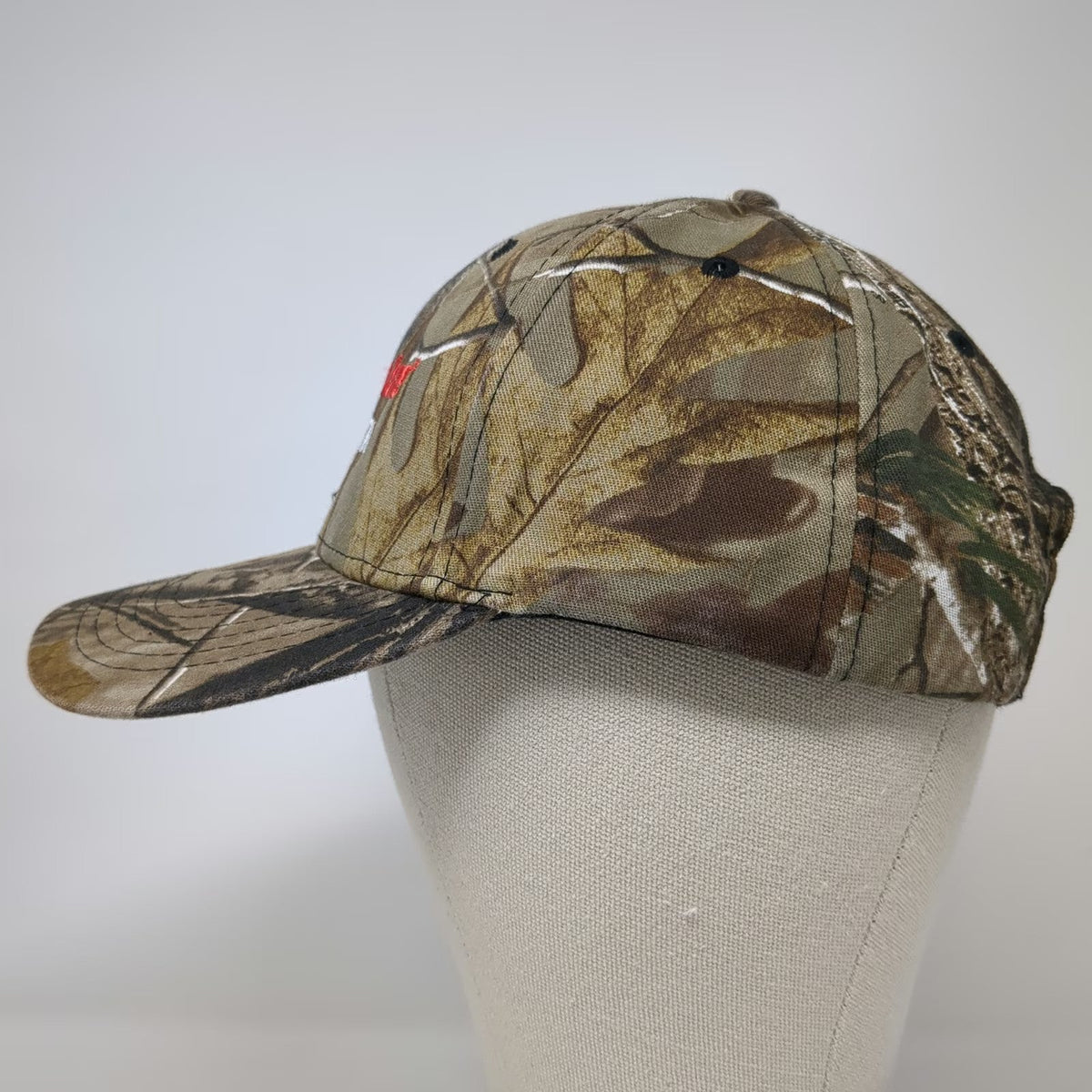 Cap America AutoZone ALLDATA Hat Baseball Cap Brown Camo One Size Strapback Logo