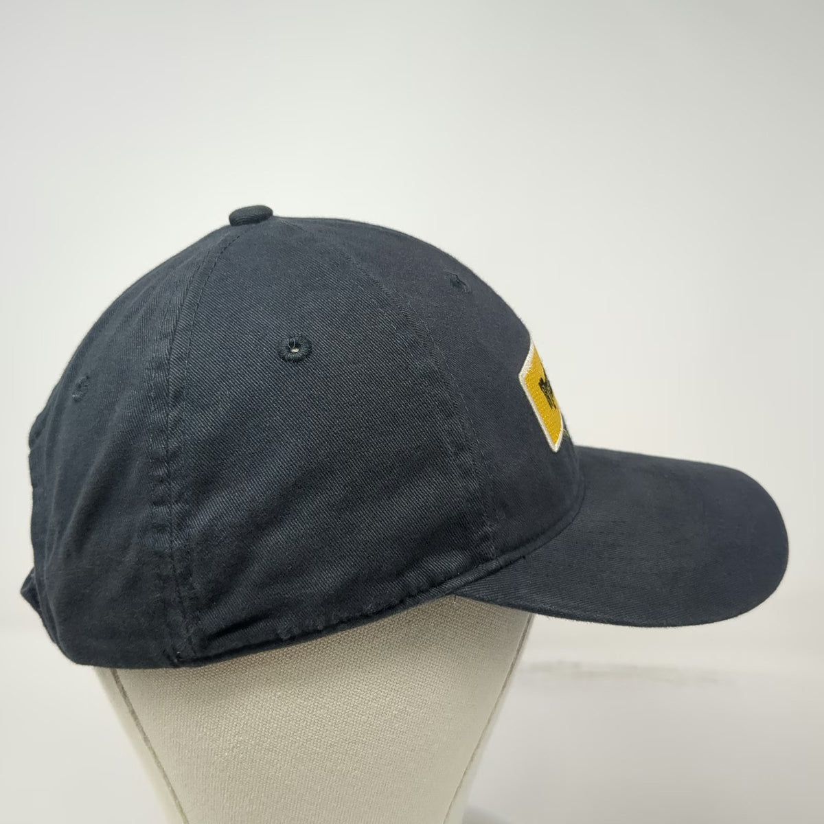 Dri Duck Baseball Cap Gray One Size Wyoming Machinery Company CAT Logo Patch Hat