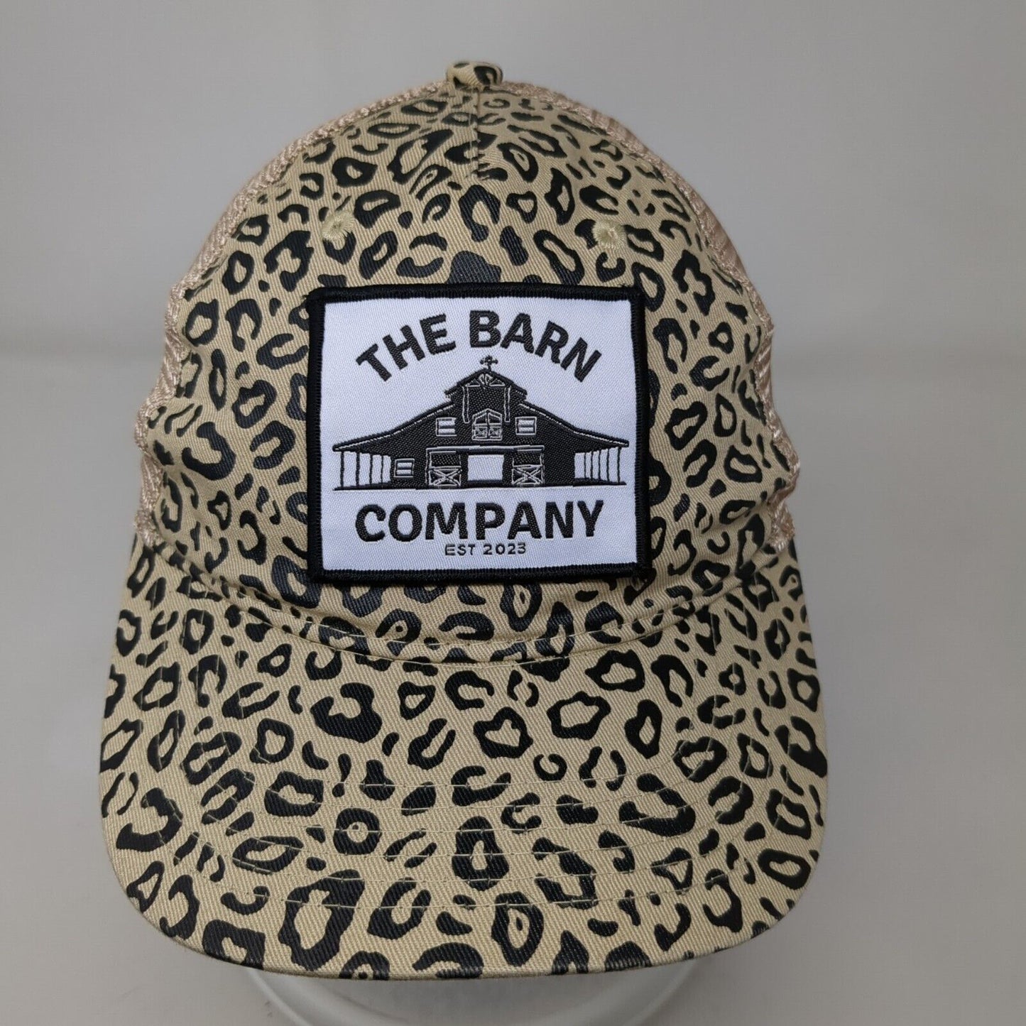 The Barn Company Est 2023 Trucker Hat Multicolor OS Leopard Mesh Outdoor Cap