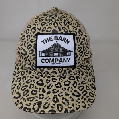 The Barn Company Est 2023 Trucker Hat Multicolor OS Leopard Mesh Outdoor Cap