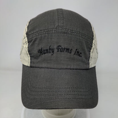 Hanby Farms Inc. Strapback 5 Panel Cap Multicolor One Size Adjustable Head Shot