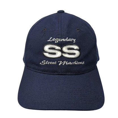 Legendary Street Machines SS Snapback Hat Blue One Size Adjustable