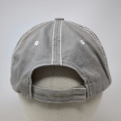 Wear U Been Baseball Cap Gray One Size Alaska Moose Sunset Contrast Stitch Hat