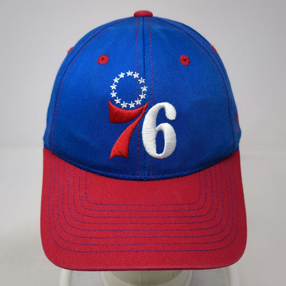Philadelphia 76ers NBA Zephyr Snapback Hat Blue Red White One Size Cotton Star