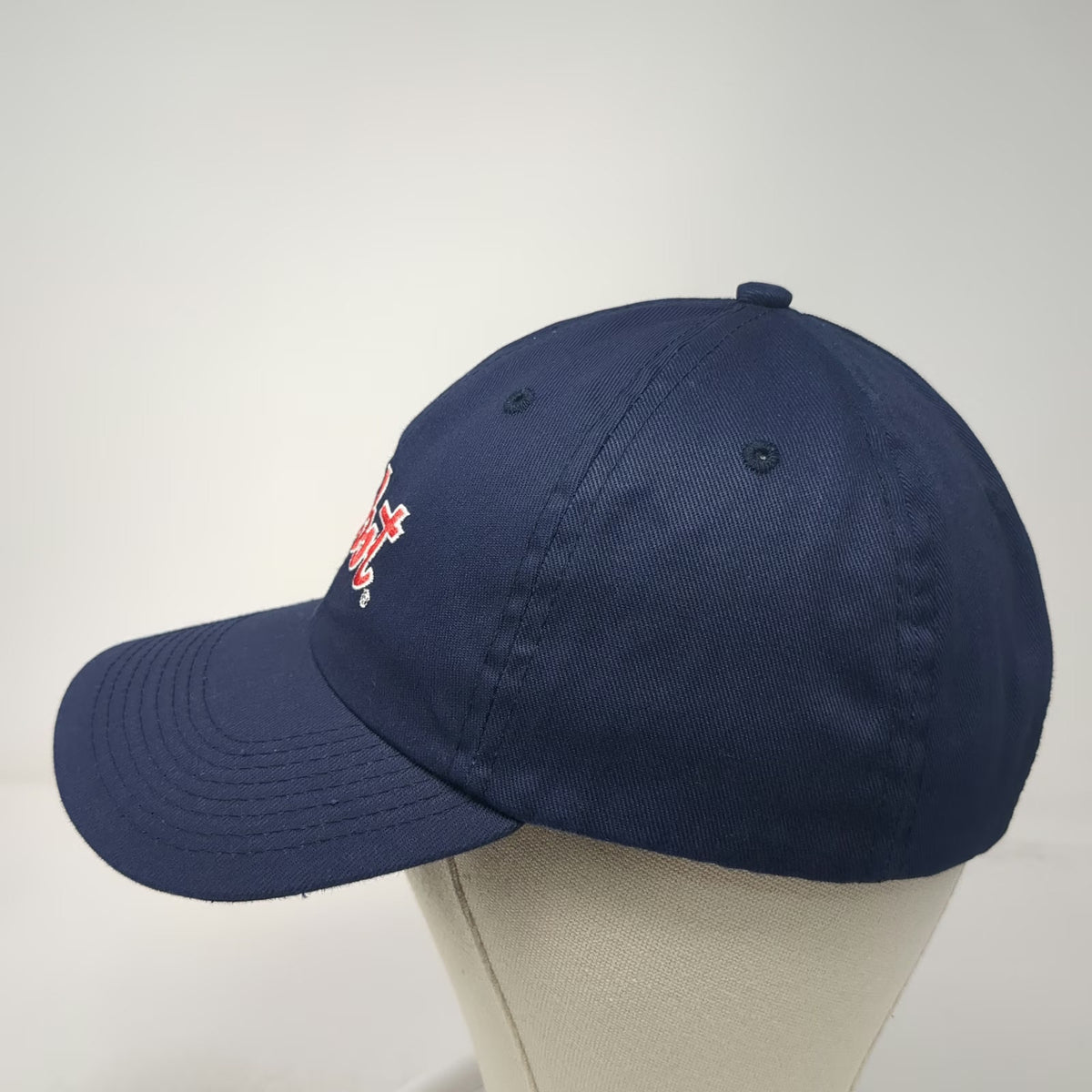 Pabst Blue Baseball Cap One Size Embroidered Logo Adjustable Strapback Hat