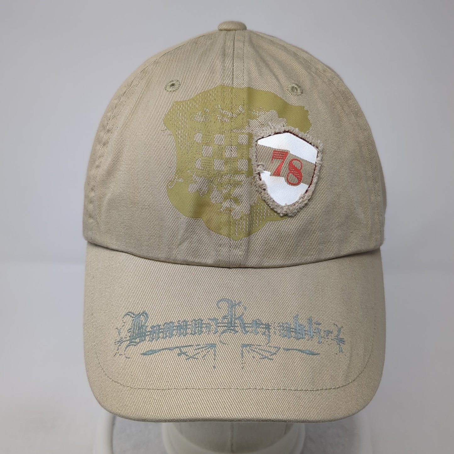 Banana Republic 78 Slideback Baseball Cap Brown One Size Adjustable Embroidered