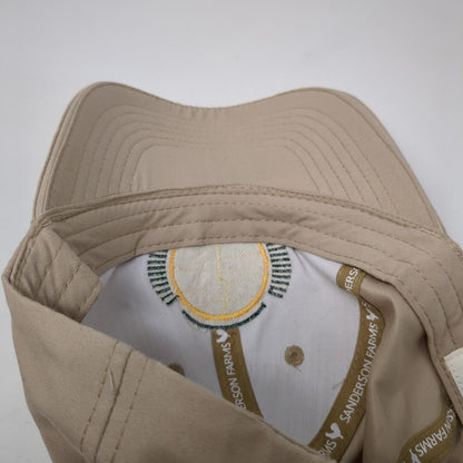 Sanderson Farms 70 Years of Excellence Strapback Hat Tan OS Adjustable 6 Panel