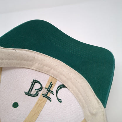 BFC Grow With Us Strapback Hat Tan One Size Hammette Sharp 6 Panel