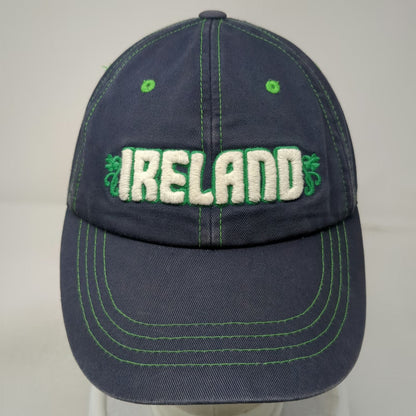 Old Navy Baseball Cap Blue One Size Ireland Shamrock Green Contrast Stitch Hat