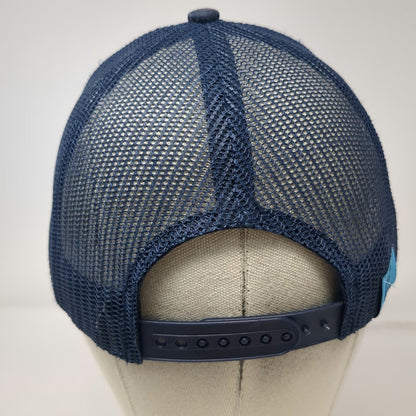 Brewery Branding Co Trucker Hat Blue One Size Snapback Cryo Hops Mesh Back