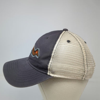 Legacy Trucker Hat Gray One Size North Jetty Brewing Mesh Snapback Patch