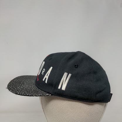 Nike Air Jordan Boy's Toddler Hat Black Embroidered Spell Out Jumpman Logo