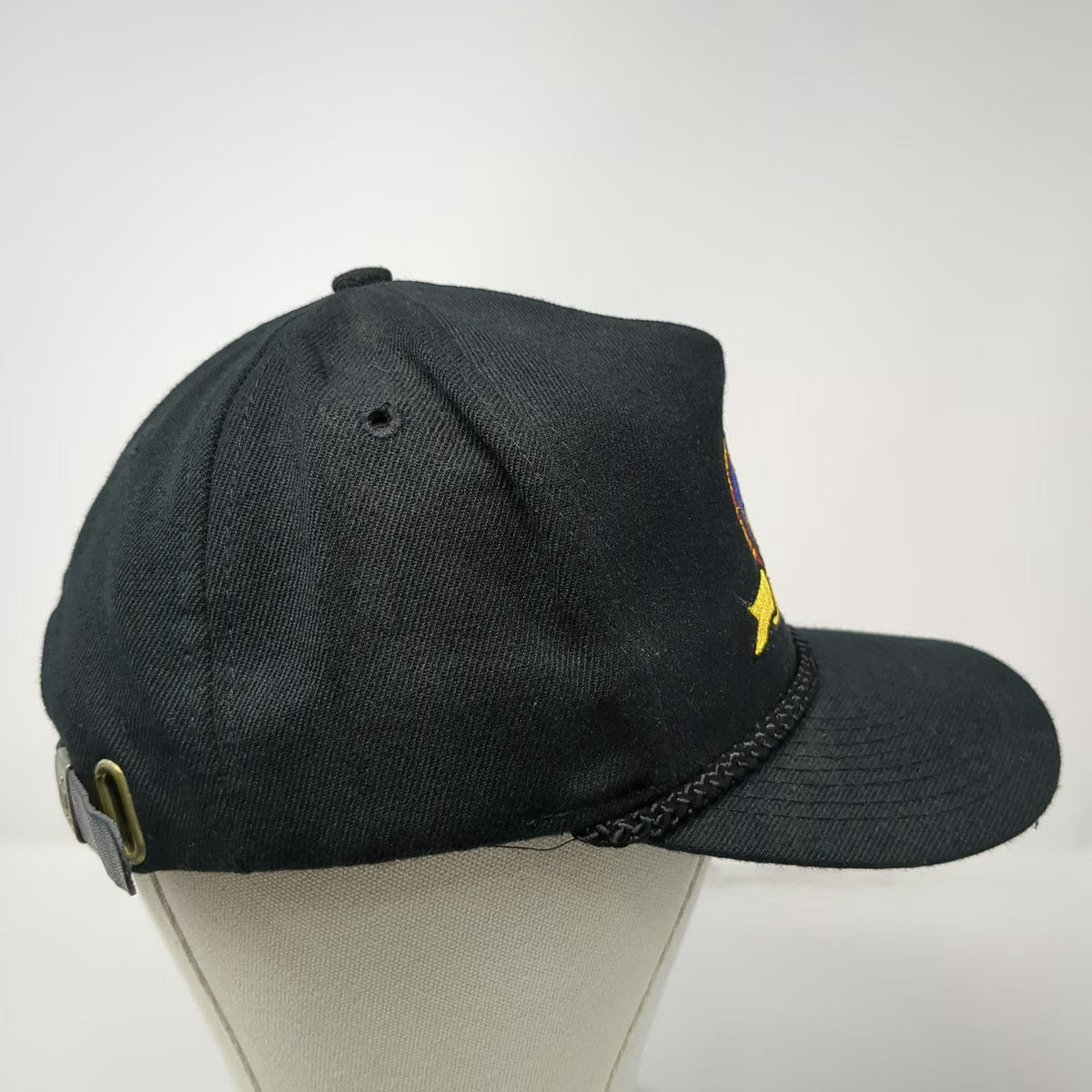 Otto 5 Panel Black One Size Rope Fire Investigation KMI Green Underbrim Hat